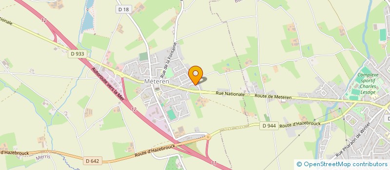 localisation de l'entreprise EARL DU MONT DE MERRIS à MERRIS