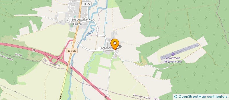 localisation de l'entreprise EARL DU MONT PERTON  JUVANCOURT