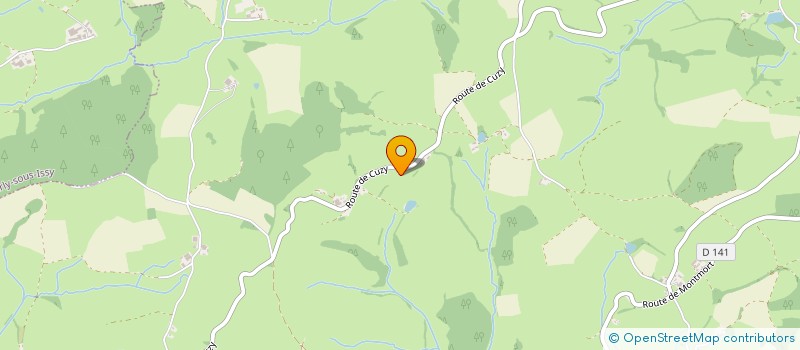 localisation de l'entreprise EARL DU MONTAROT  ISSY L'EVEQUE