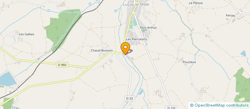 localisation de l'entreprise EARL DU MOULIN à LUCAY-LE-MALE