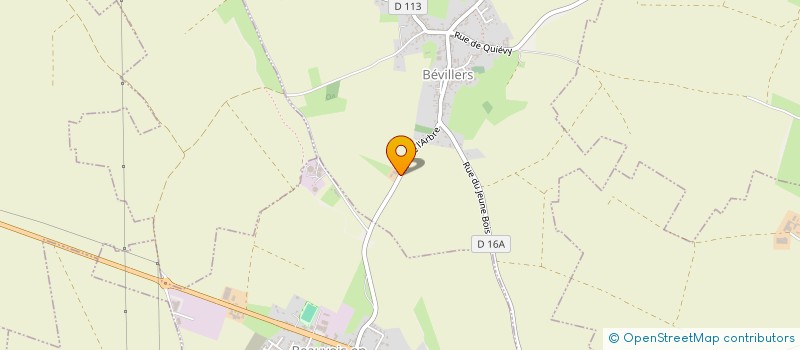 localisation de l'entreprise EARL DU MOULIN à BEVILLERS