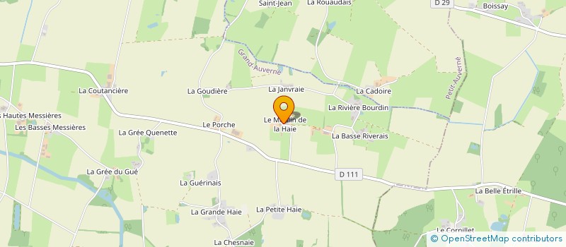 localisation de l'entreprise EARL DU MOULIN à GRAND-AUVERNE