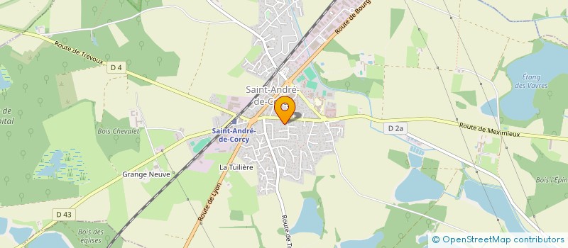 localisation de l'entreprise EARL DU MOULIN A VENT  SAINT-ANDRE-DE-CORCY