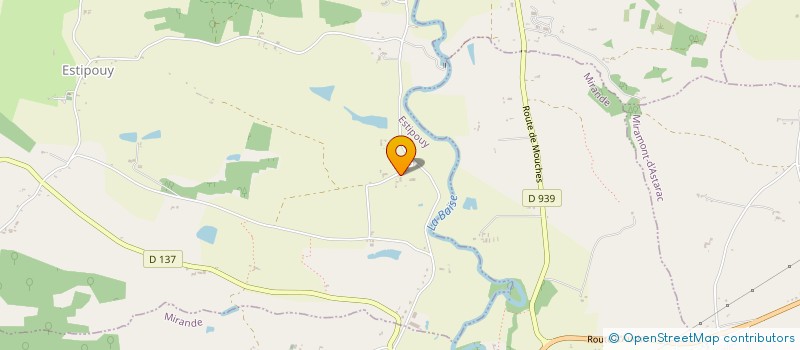 localisation de l'entreprise EARL DU MOULIN DE GELLENEUVE  L'ISLE-DE-NOE