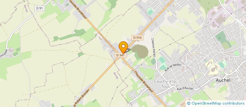 localisation de l'entreprise EARL DU MOULIN DE LA CAUCHIETTE  LILLERS