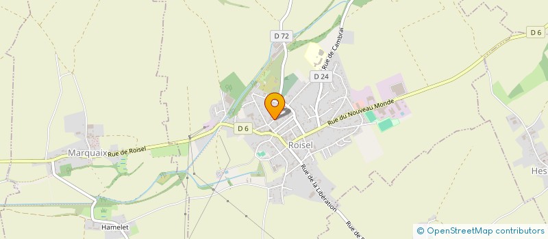 localisation de l'entreprise EARL DU MOULIN DE PIERRE  ROISEL