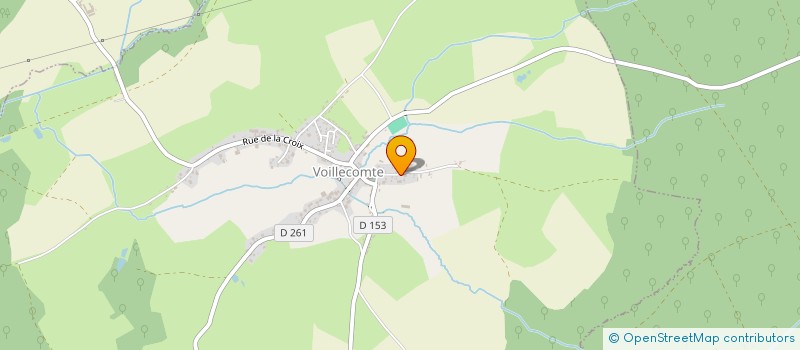localisation de l'entreprise EARL DU NOUAS à VOILLECOMTE