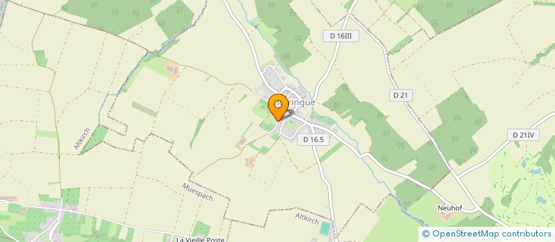 localisation de l'entreprise EARL DU OBERSTOCK  KNRINGUE