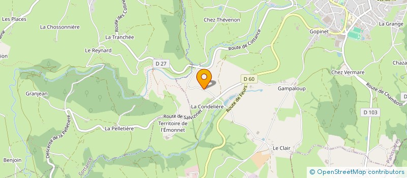 localisation de l'entreprise EARL DU PARADIS à PANISSIERES