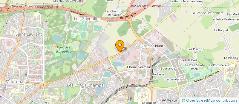 localisation de l'entreprise EARL DU PARC  CESSON-SEVIGNE