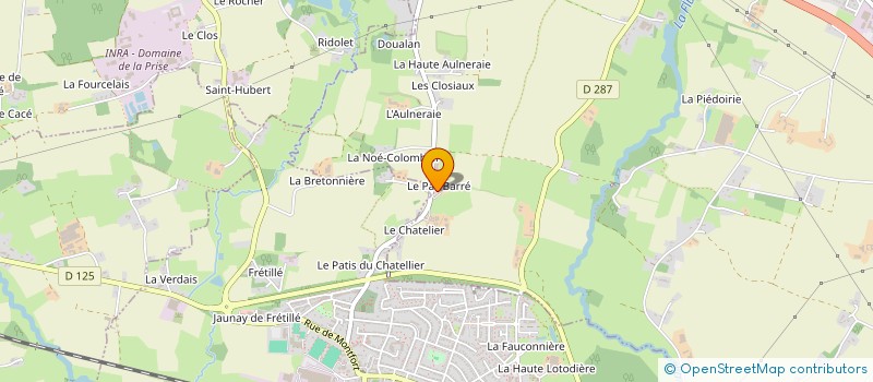 localisation de l'entreprise EARL DU PAS BARRE à PACE