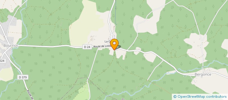 localisation de l'entreprise EARL DU PAS PERDU  LENCOUACQ