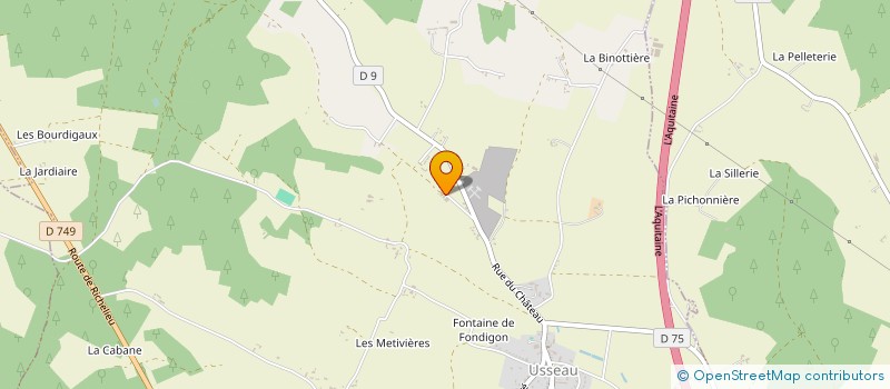 localisation de l'entreprise EARL DU PERRON à MONDION