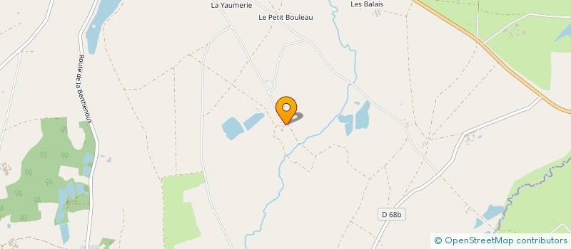 localisation de l'entreprise EARL DU PETIT BOIS COMTAULT à PRUNIERS