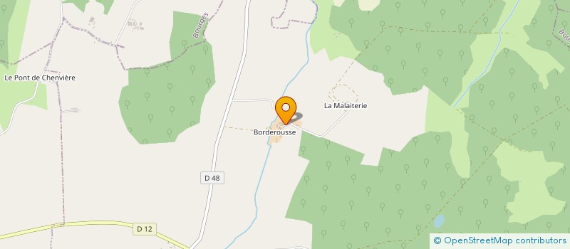 localisation de l'entreprise EARL DU PETIT BORDEROUSSE  MENETOU-COUTURE