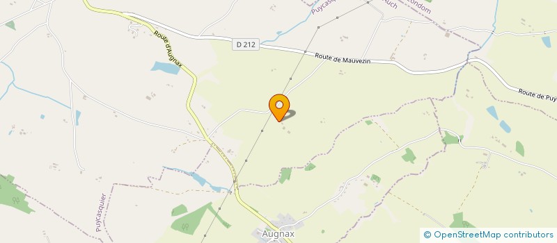 localisation de l'entreprise EARL DU PETIT BRANA à PUYCASQUIER