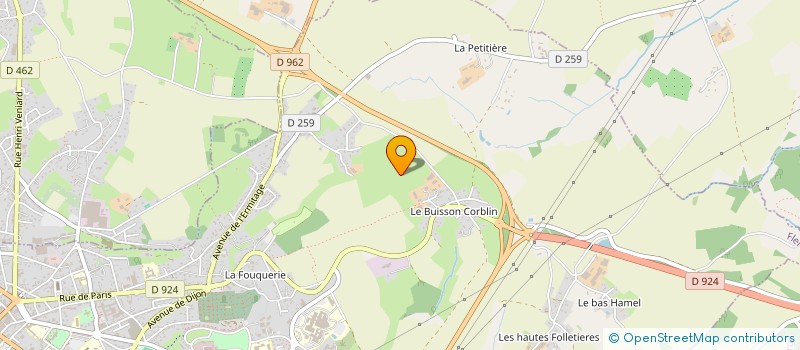 localisation de l'entreprise EARL DU PETIT BUISSON à FLERS