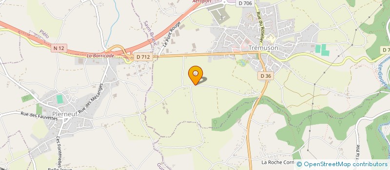 localisation de l'entreprise EARL DU PETIT CLOS SEC  TREMUSON