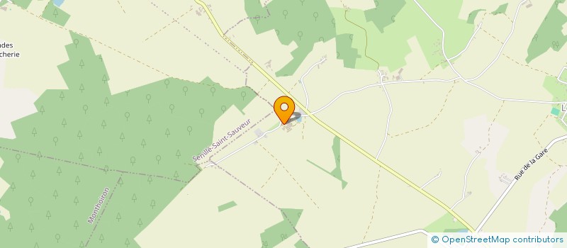 localisation de l'entreprise EARL DU PETIT FIEF  LEIGNE-LES-BOIS