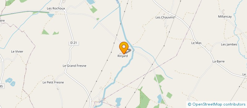 localisation de l'entreprise EARL DU PETIT FRESNE à MAILLET