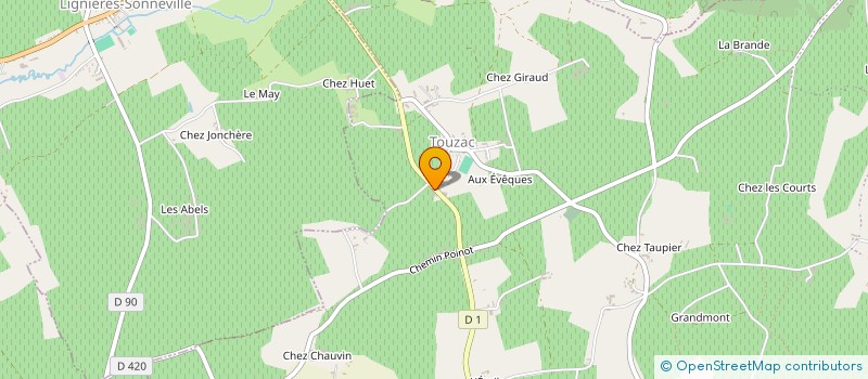 localisation de l'entreprise EARL DU PETIT GACHET à BELLEVIGNE
