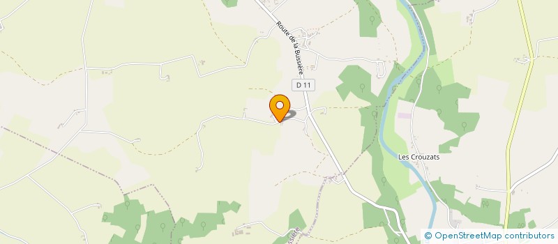 localisation de l'entreprise EARL DU PETIT L'AUMONE  BETHINES