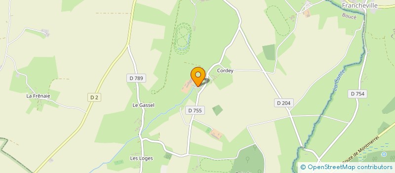 localisation de l'entreprise EARL DU PETIT MOULIN à BOUCE