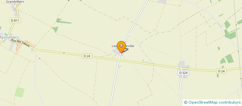 localisation de l'entreprise EARL DU PETIT OINVILLE  LE MALESHERBOIS