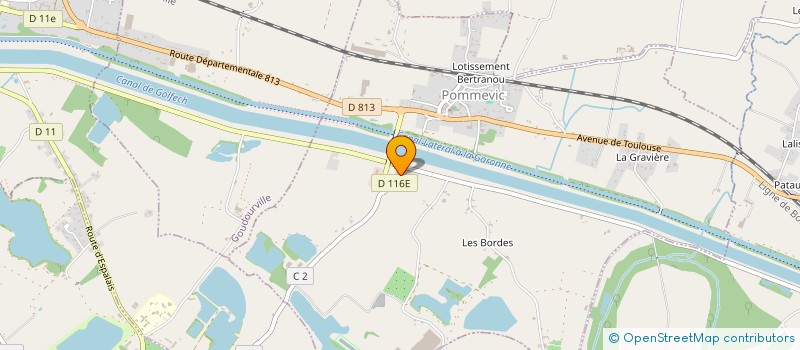 localisation de l'entreprise EARL DU PETIT PERRET  SAINT PAUL D'ESPIS