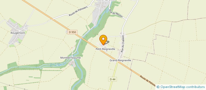 localisation de l'entreprise EARL DU PETIT REIGNEVILLE à YEVRE-LA-VILLE