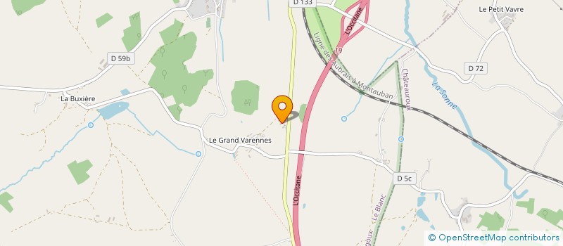 localisation de l'entreprise EARL DU PETIT VARENNES à VIGOUX