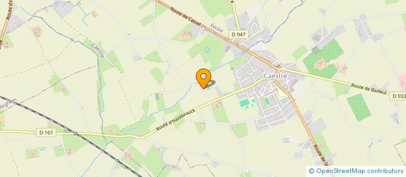 localisation de l'entreprise EARL DU PEUPLIER  CAESTRE