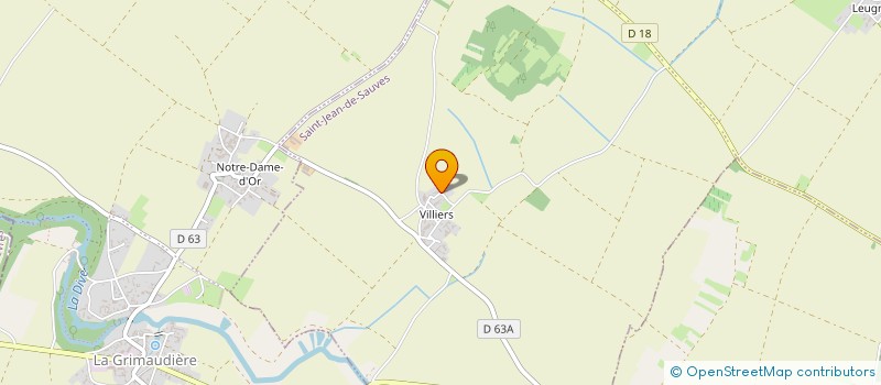 localisation de l'entreprise EARL DU PEUX DE MOURON à SAINT-JEAN-DE-SAUVES