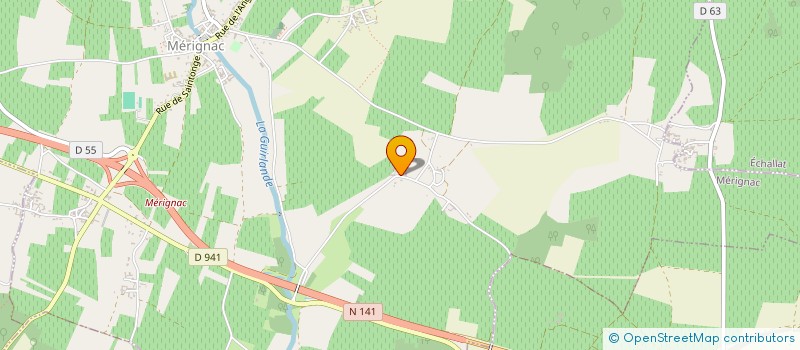 localisation de l'entreprise EARL DU PEYRAT à MERIGNAC