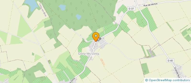 localisation de l'entreprise EARL DU PICOTIN  GIVRY-LES-LOISY