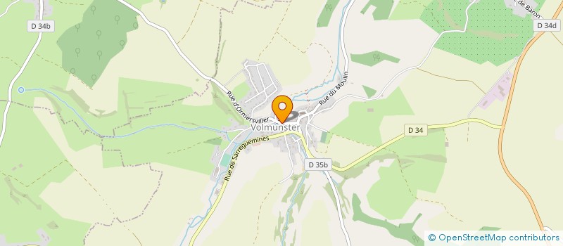 localisation de l'entreprise EARL DU PIFFERBERG à VOLMUNSTER