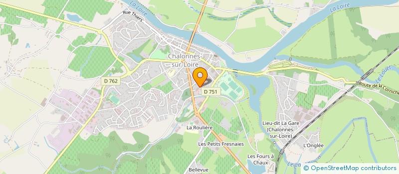 localisation de l'entreprise EARL DU PINELLIER NEUF à MAUGES-SUR-LOIRE