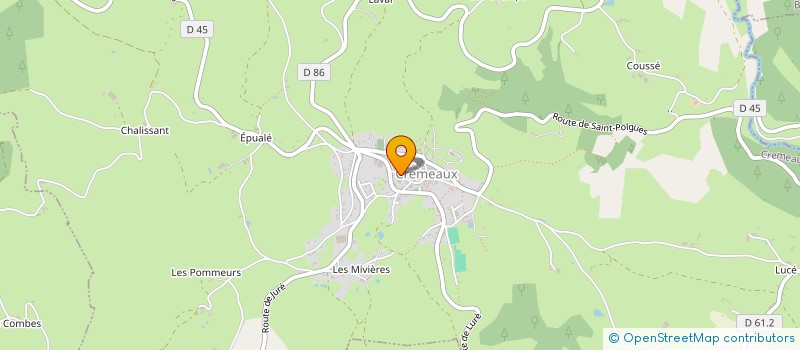 localisation de l'entreprise EARL DU PLAT  BULLY