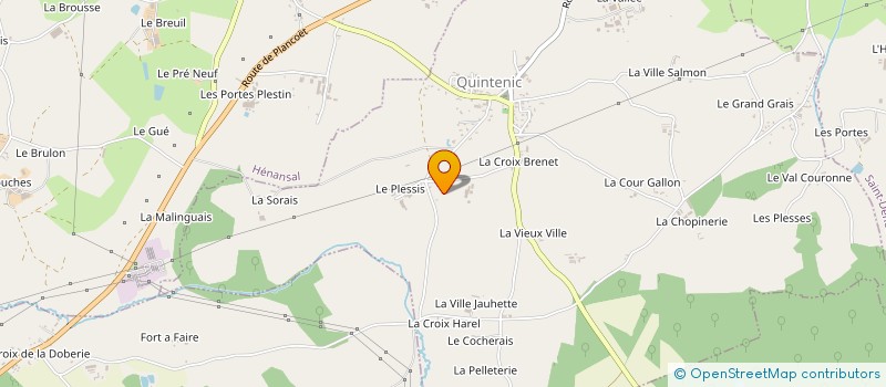 localisation de l'entreprise EARL DU PLESSIS à LAMBALLE-ARMOR