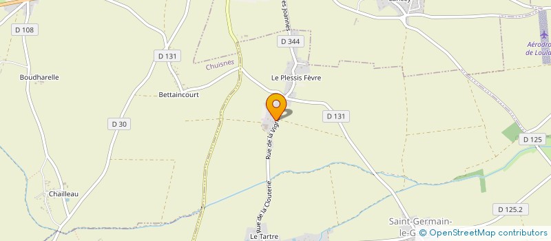 localisation de l'entreprise EARL DU PLESSIS FEVRE à SAINT-GERMAIN-LE-GAILLARD