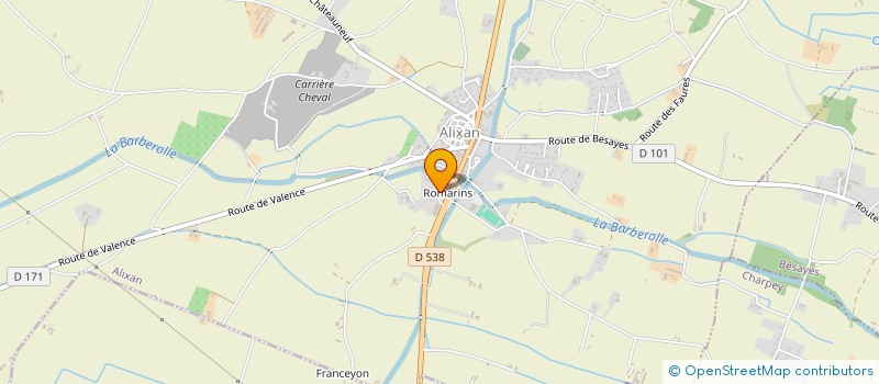 localisation de l'entreprise EARL DU PLOTIER à ALIXAN