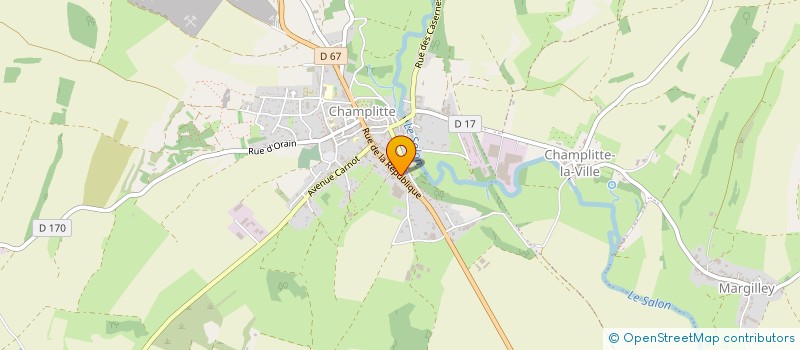 localisation de l'entreprise EARL DU POIRIER JEAN à CHAMPLITTE