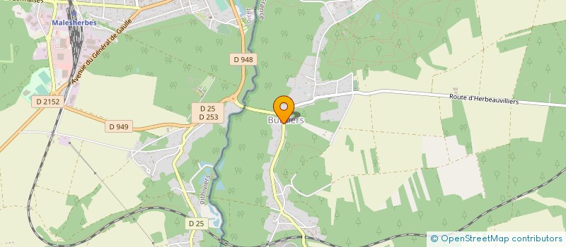 localisation de l'entreprise EARL DU POMMIER VERT  FROMONT