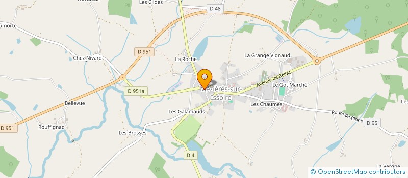 localisation de l'entreprise EARL DU PONT DES BROSSES à VAL D'ISSOIRE
