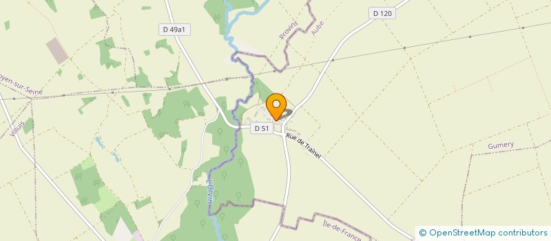 localisation de l'entreprise EARL DU PONT NEUF  GUMERY