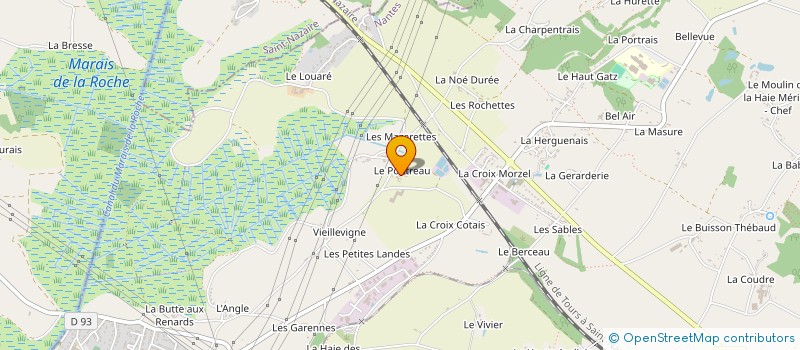 localisation de l'entreprise EARL DU PONTREAU à CORDEMAIS