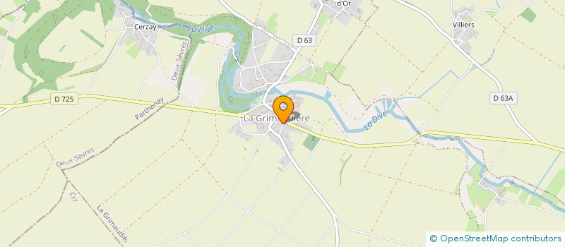 localisation de l'entreprise EARL DU PRE GRIMAULT à SAINT-JEAN-DE-SAUVES