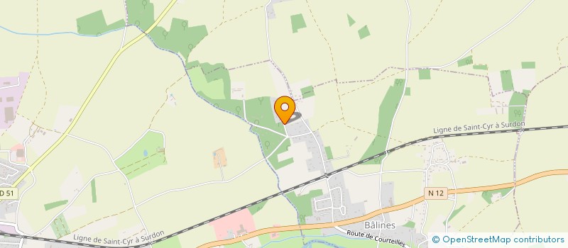 localisation de l'entreprise EARL DU PRESSOIR  ST VICTOR SUR AVRE