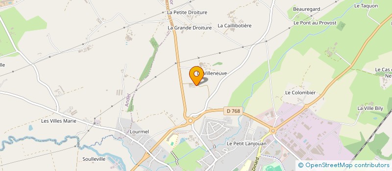 localisation de l'entreprise EARL DU PREST à LAMBALLE-ARMOR