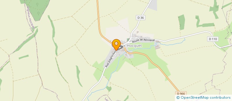 localisation de l'entreprise EARL DU PRIEURE à VIGNEUX-HOCQUET